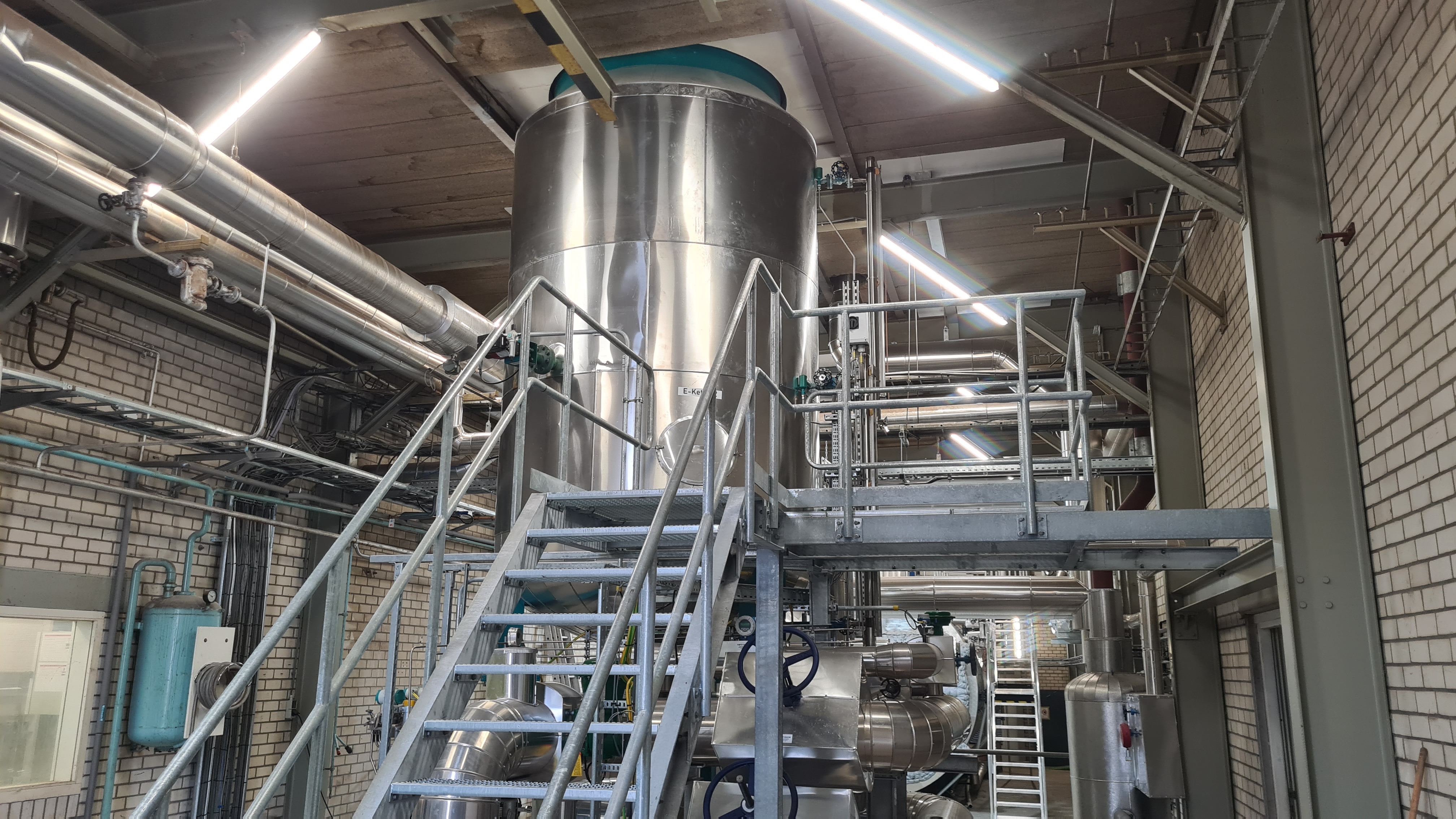 Zeta E ketel 10 MW Papierfabriek - P2H - ESKA - Nederland